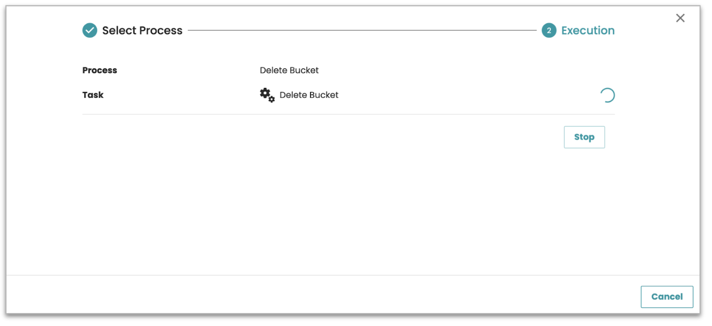 Delete process